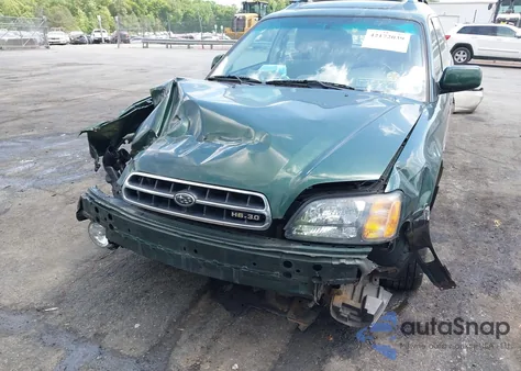 2001 Subaru Outback H6-3.0 from USA, damaged, VIN 4S3BH806017650413